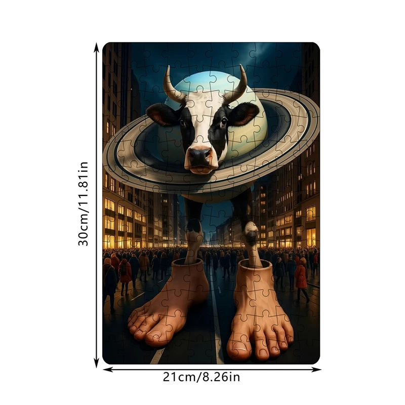 

16/130 шт. итальянский набор головоломок Brainrot Shimpanzini Bananini Tralalero Tralala Bombardino Crocodilo Challenging Game