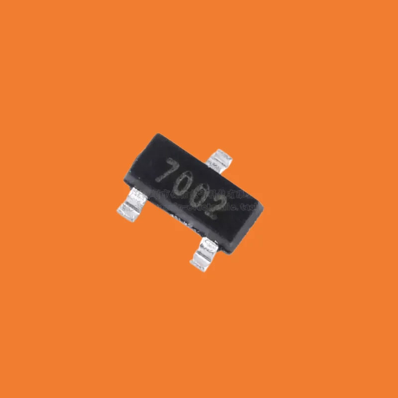 10pcs/Original genuine 2N7002 silk screen 7002 SOT-23 N-channel 60V/115mA surface mount MOSFET