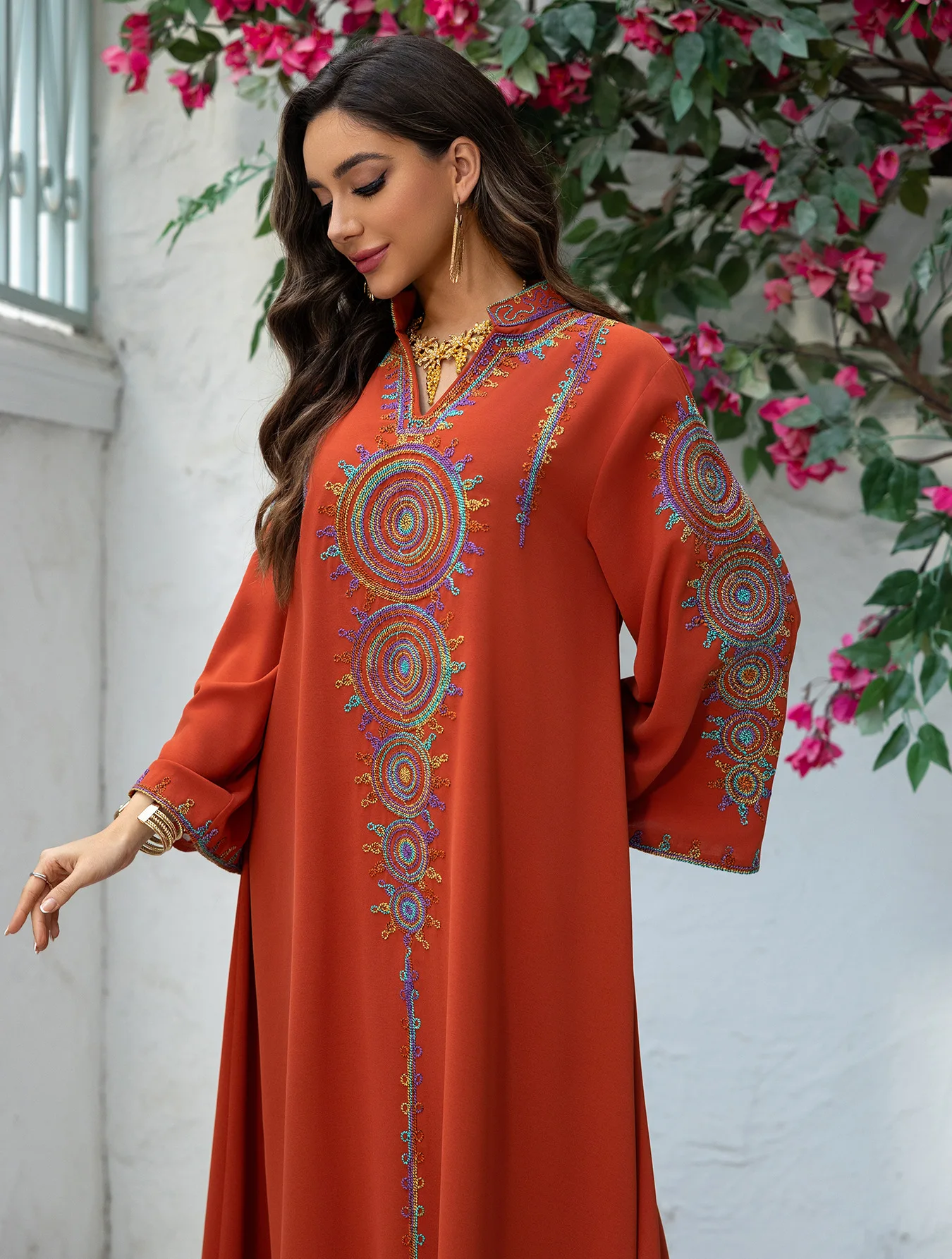 Vrouwen moslim jurk Jalabiya Abaya vestido Ramadan lange jurken gewaad Marokkaanse islam kleding Eid Djellaba kaftan Dubai Abaya