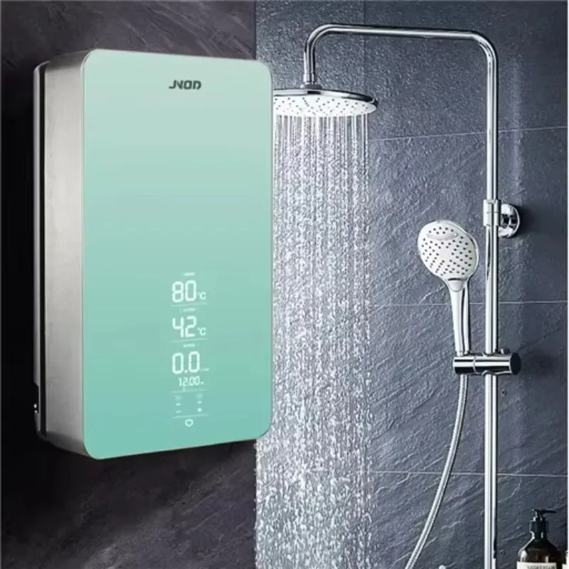 Airo Dual Heating System 30L Vertical 7kW Geyser Tank Storage Instant Tankless Shower Water Heater for Bath Household