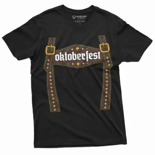 Men's Oktoberfest T-shirt Beer drinking Oktoberfest party mens tee shirt