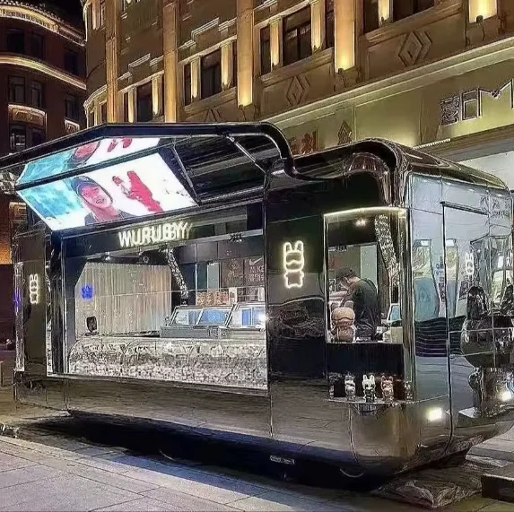 Dessert Food Trucks Ice Cream Trucks Catering Trailer Coffee Van Mobile Concession Food Trailers Mobile Food Van