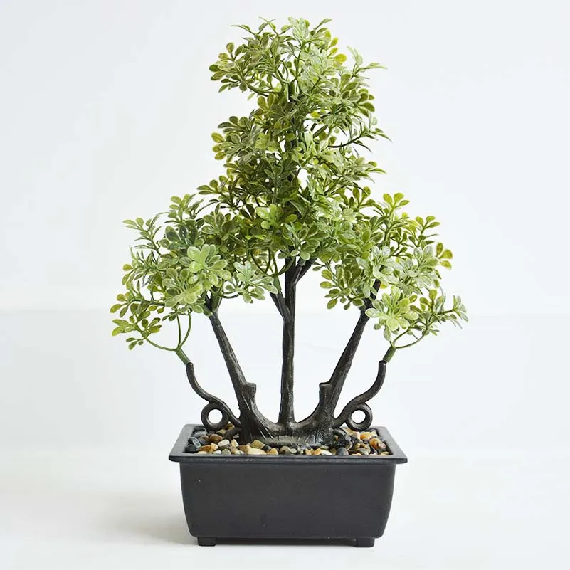 

Simulated Plant Bonsai And Artificial Plastic For Home Wedding Christmas Decorations