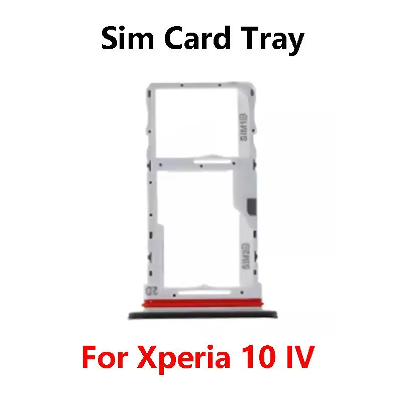 

For Sony Xperia 10 IV Sim Card Slot Tray Holder Sim Card Reader Socket