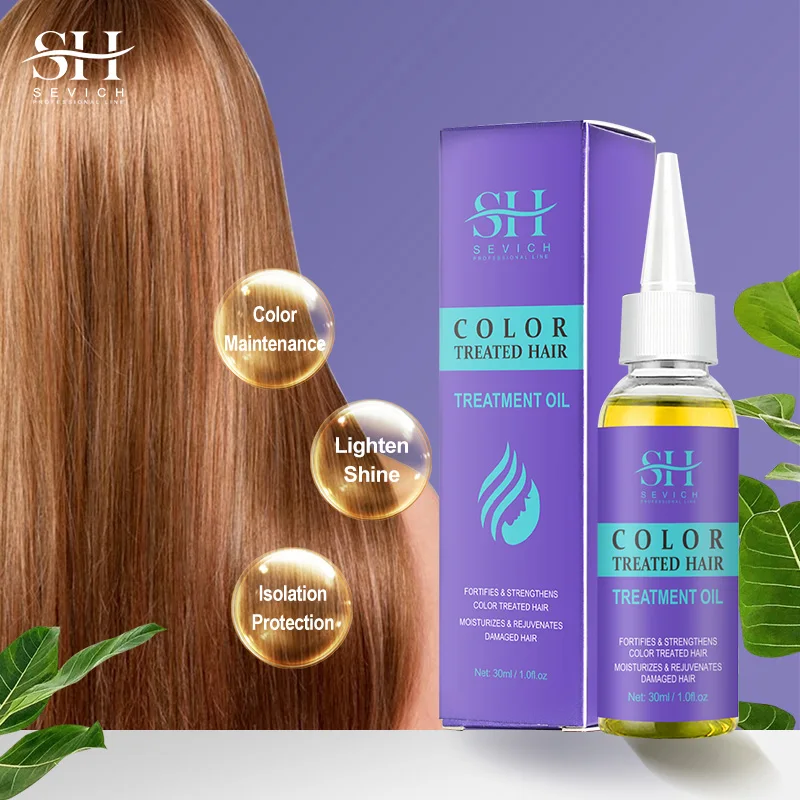 Anti fading Hair Treatment oil Isolate UV rays to enhance luster and prevent hair discoloration and damage Moisturizing hair