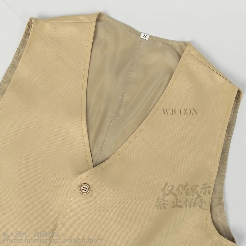 Anime A Vampire Lives In The Dormitory Cosplay KOMORI Roleplay DK School Uniform Green Top Coats Pants For Man Boys Halloween