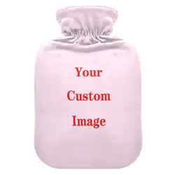 New 1L 2L Hot Water Bag Hot Water Bottle Thick Hot Water Bottle Custom image Winter Warm Water Bag Hand Feet Warmer Water Bottle