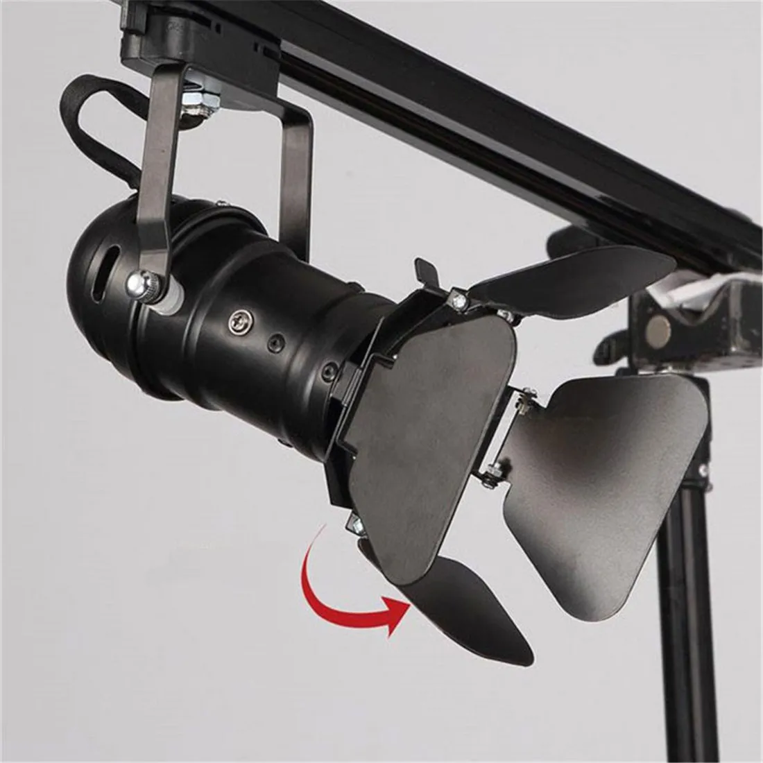 Dimmable LED Track Lighting,  Vintage Industrial led dimming Track Light, adjustable rail lamp for for Art and Wall Decoration