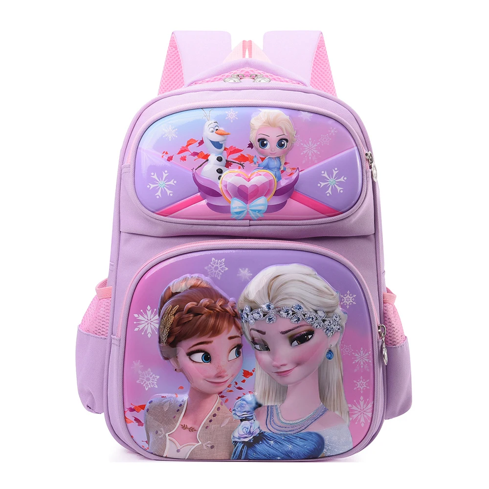 Primary School 1-3 Grades Students Backpack Load Reduction Spine Protection Cartoon Large Capacity Great Gift for Boys and Girls