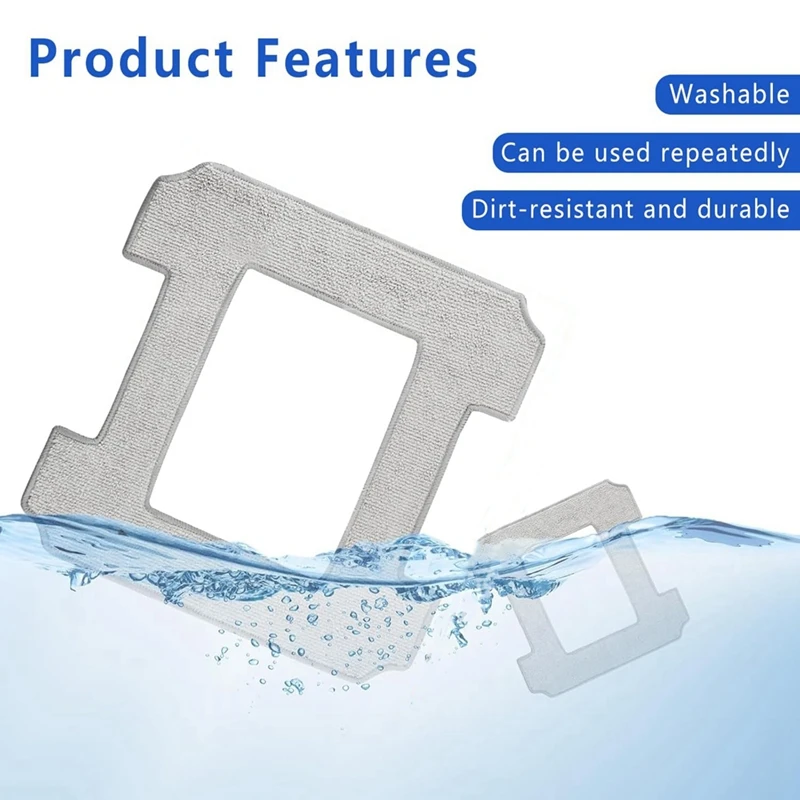 For Ecovacs Winbot W1 / W1 Pro / W2 / W2 Omni Window Cleaning Robots, Window Cleaner Robot Cleaning Cloth
