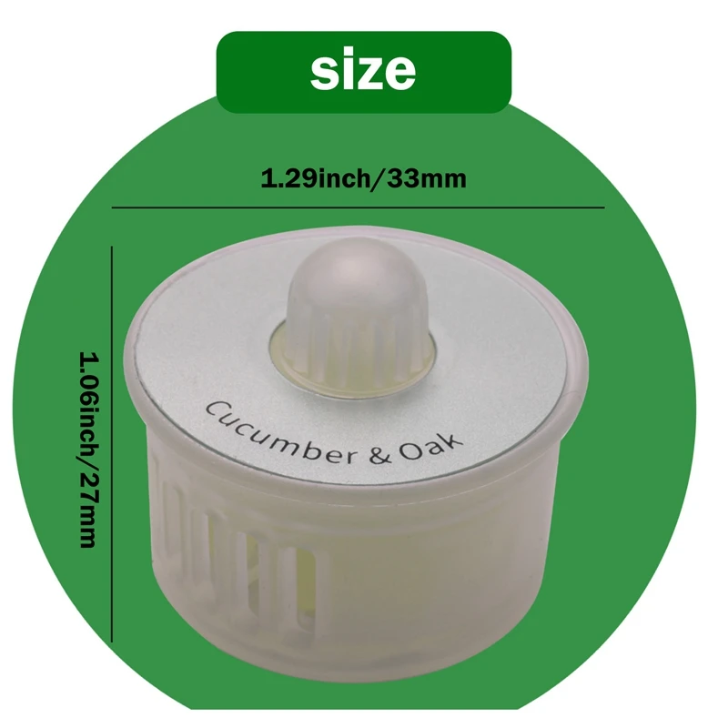 10 Stück Lufterfrischer-Ersatzkapseln für Ecovacs Deebot T9, T9 MAX T9 Power T9 AIVI Zubehör