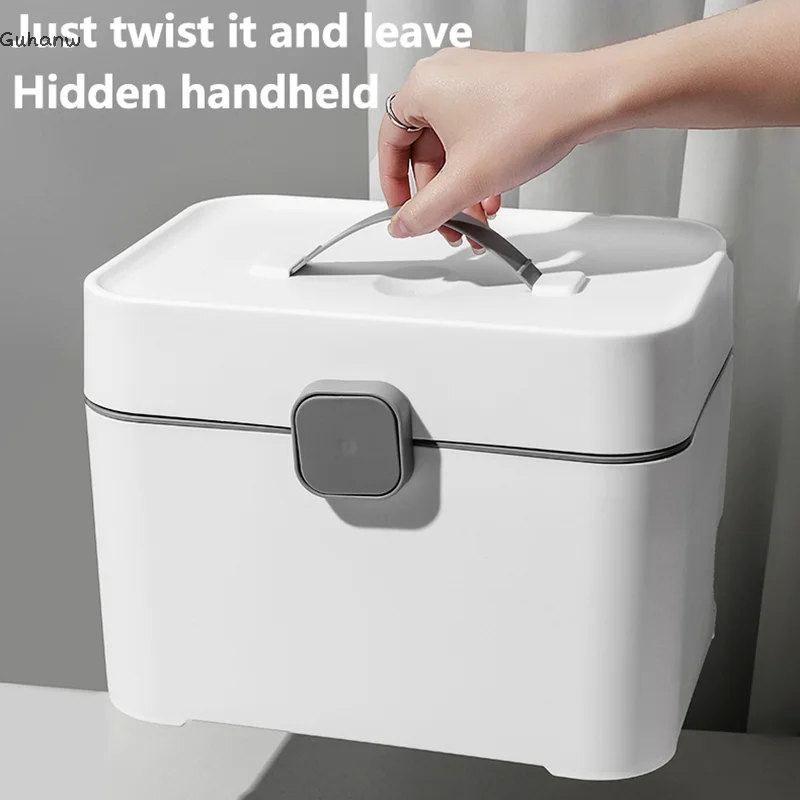 

[YU] Портативный настольный органайзер для хранения: пластиковый контейнер для маникюрных ножниц, ювелирных изделий, гель-лаков, ручек и инструментов для маникюра