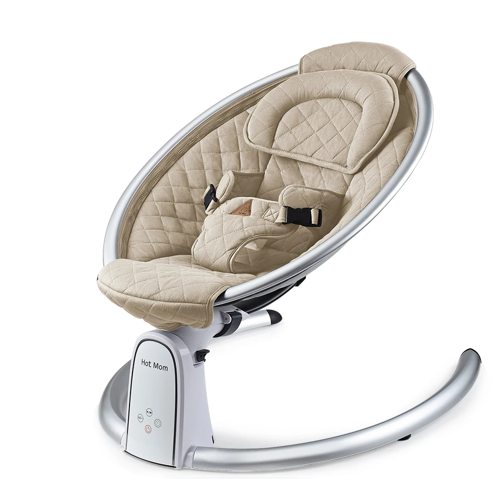 Remote Control Baby Swing and Cradle Luxury Baby Electric Swing Chair Automatic Swing Newborns Rocking Chair