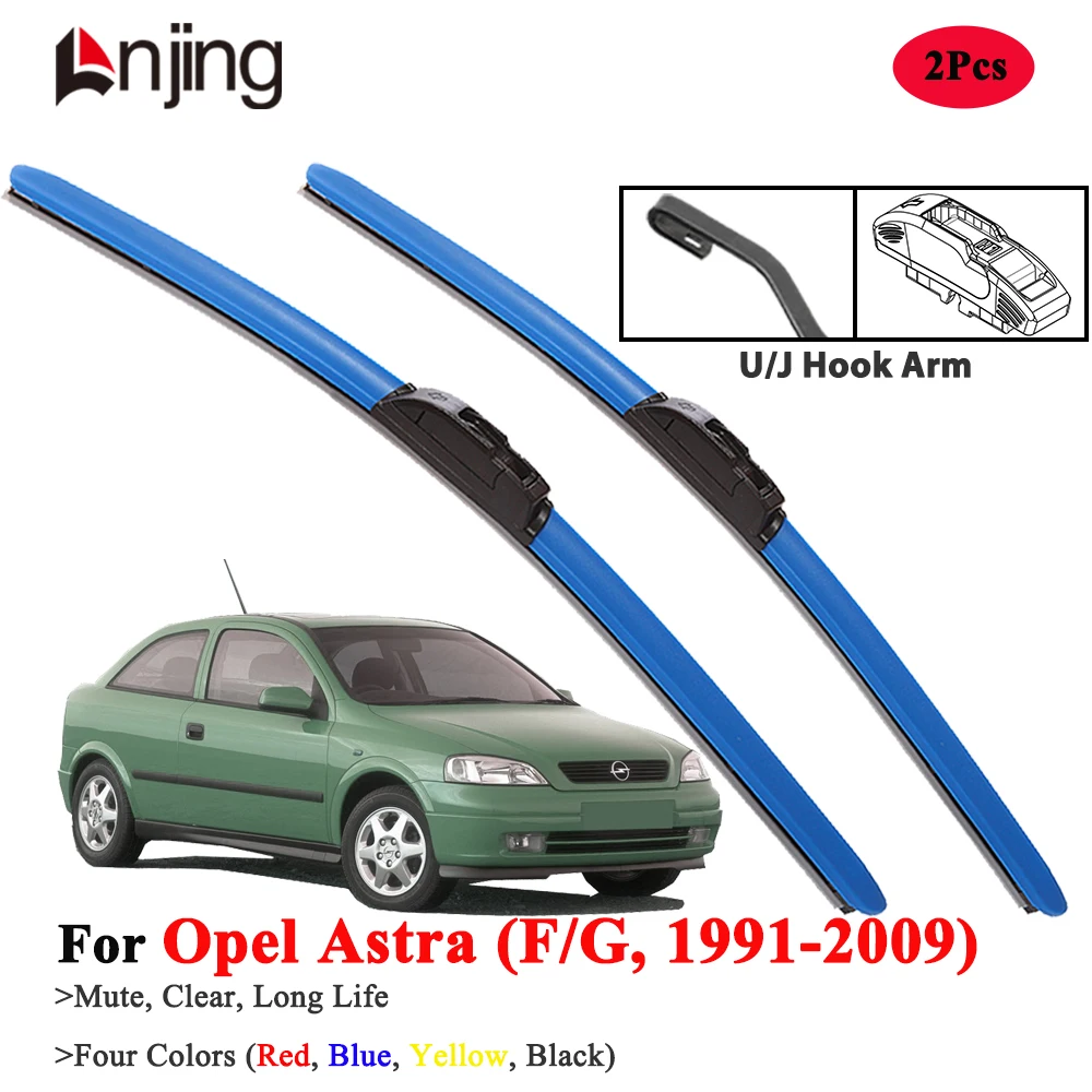 

LNJING Colorful Wiper Blade For Opel Astra F G Classic 1991-2009