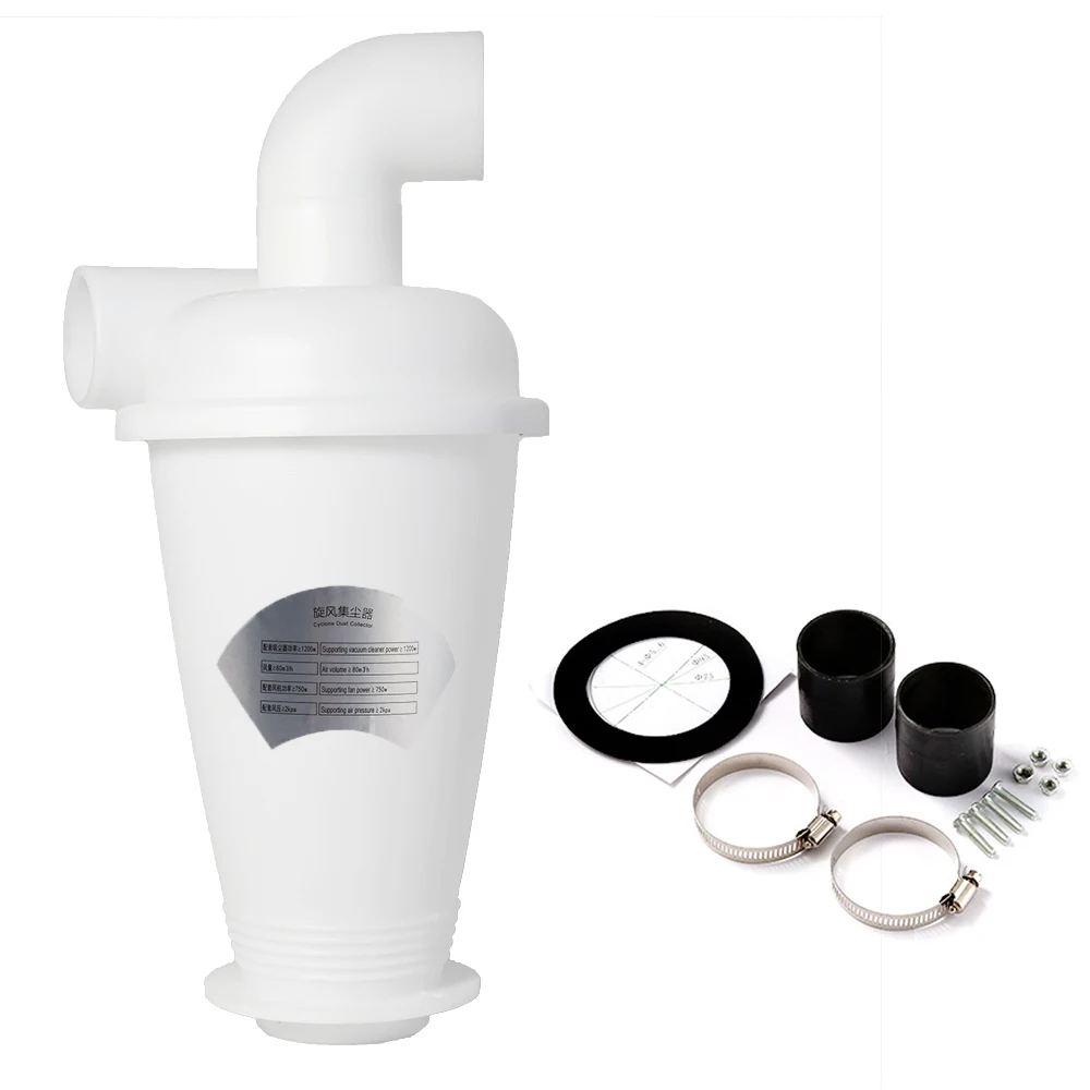 AliExpress CYCLING MAN Cyclone for Vacuum Cleaner Cyclone Dust Collector DIY Turbocharged Woodworking Filter Industrial Cyclone Separator Collector
