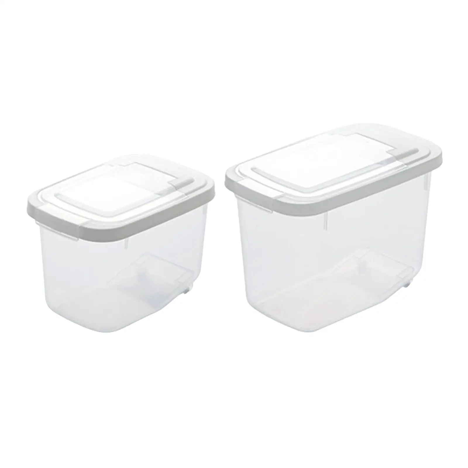Rice Storage Container Rice Grain Bucket Pantry Store Kitchen Storage Tank Large Cereal Dispenser Bucket Flour Bin for Cereal