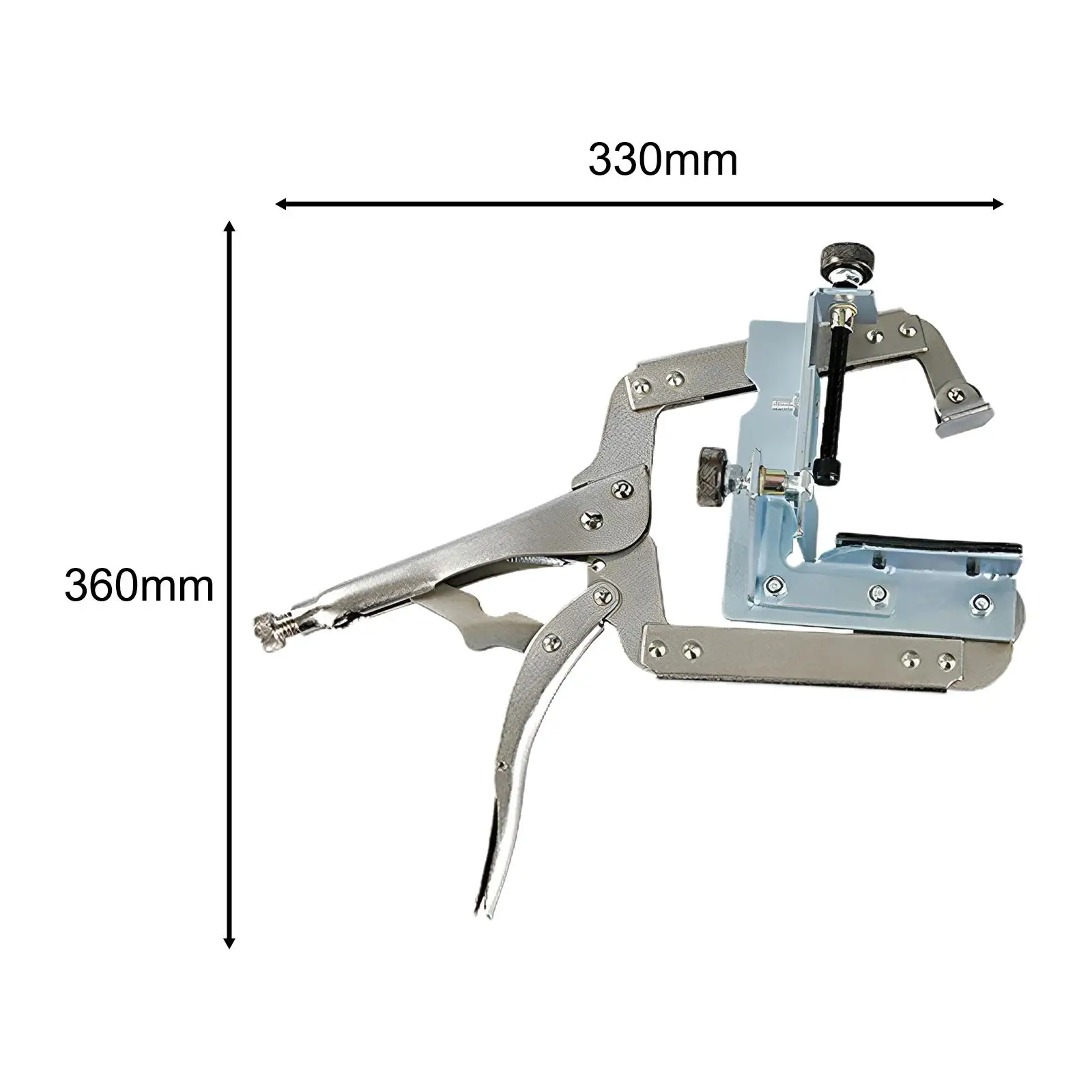 Locking Plier Clamp DIY Pocket Hole Joinery Home Cabinetry C Clamp Vise Grip