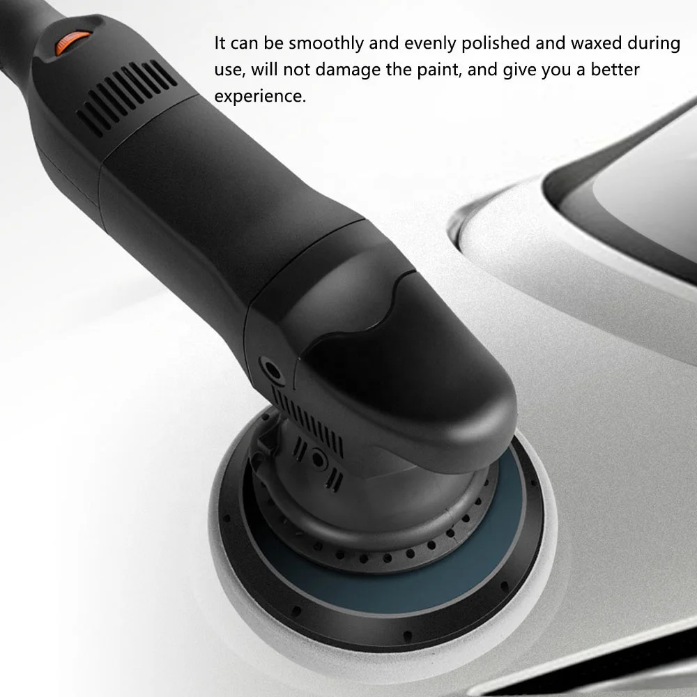 1250W 220 V 3800r/min Maximum Speed Car Polishing Machine 15mm Shock Polishing Machine