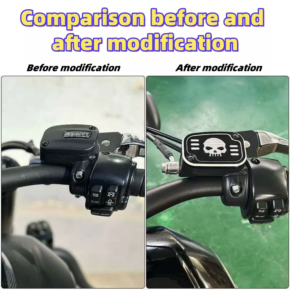 Bouchon de Tasse d'Huile de Frein Avant de Moto QJMOTOR SRV 600 Flash 600 V4 SRV Femelle، ملحقات دي Couverture d'Intervale #4