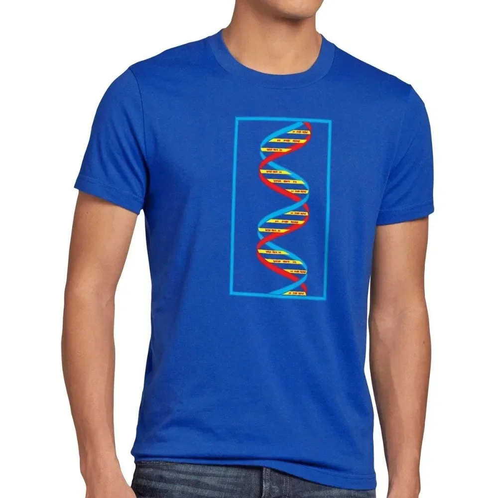 Sheldon Dna Herren T-Shirt Big Fan Theory Bazinga Bang Cooper Serie Comic Tbbt 2019 Latest O-Neck Sunlight Men's Blank T Shirts