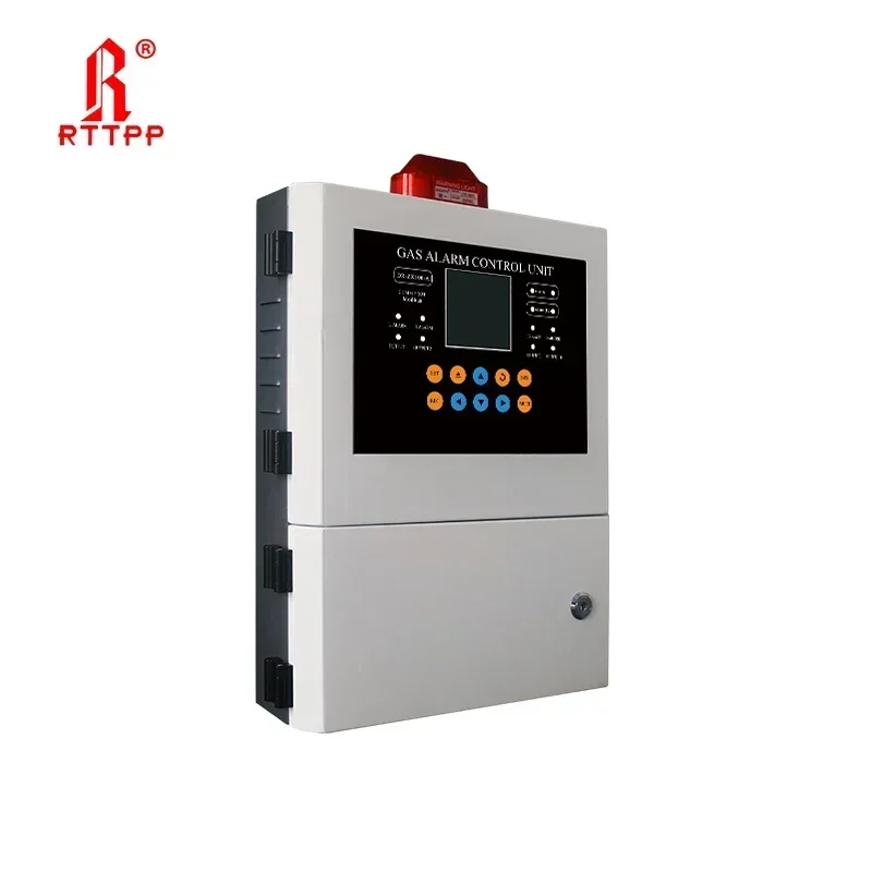DR-ZX100-A Controlador de alarme de gás de 99 canais 485 Painel de exibição LCD de saída de sinal