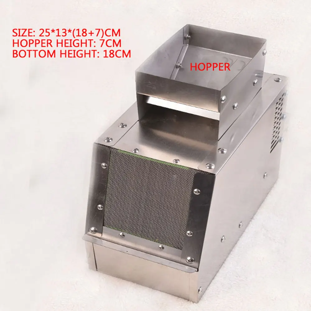 الحبوب آلة Winnowing الطيور تغذية الغذاء الكهربائية الحبوب غربال فرزت قاذف قذيفة فاصل ماكينة فرز الرياح الكهربائية المقشر