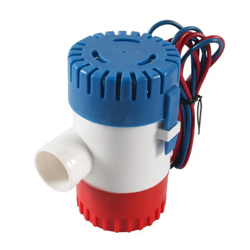 Marine Bilge Pump 12V 1100GPH Drain Kit For Boat Seaplane Motor Houseboat Mini Electric Water Pump-L94A