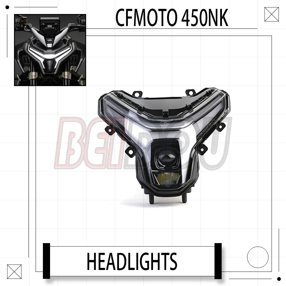 

For CFMOTO 450NK NK450 450 NK Motorcycle Original Headlamp Assembly Daytime Running Light Headlight Lighting