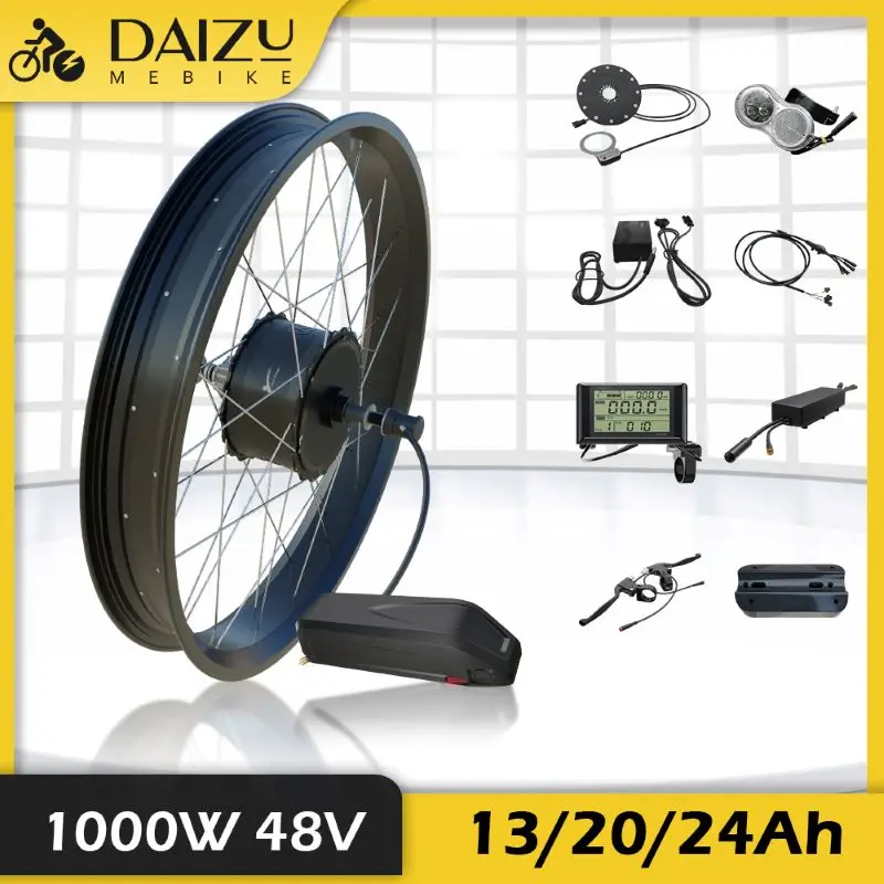 Fatbike Electric Bike Conversion Kit with Battery 20