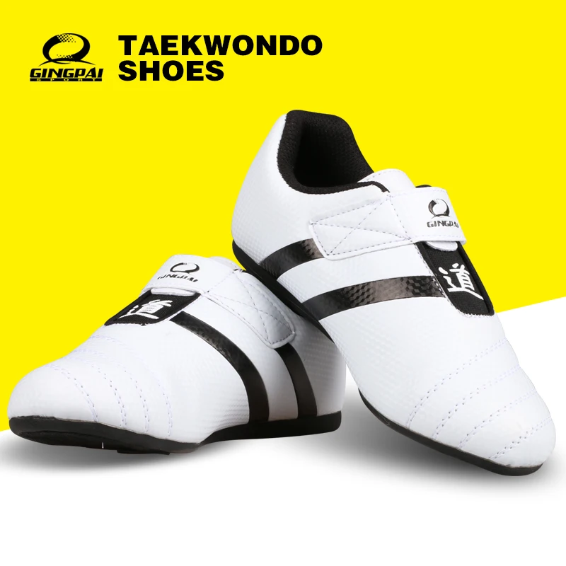 Breathable White Taekwondo Shoes Kung Fu Shoes Wushu Taichi Karate Martial Arts Wrestling Fighting Sneakers