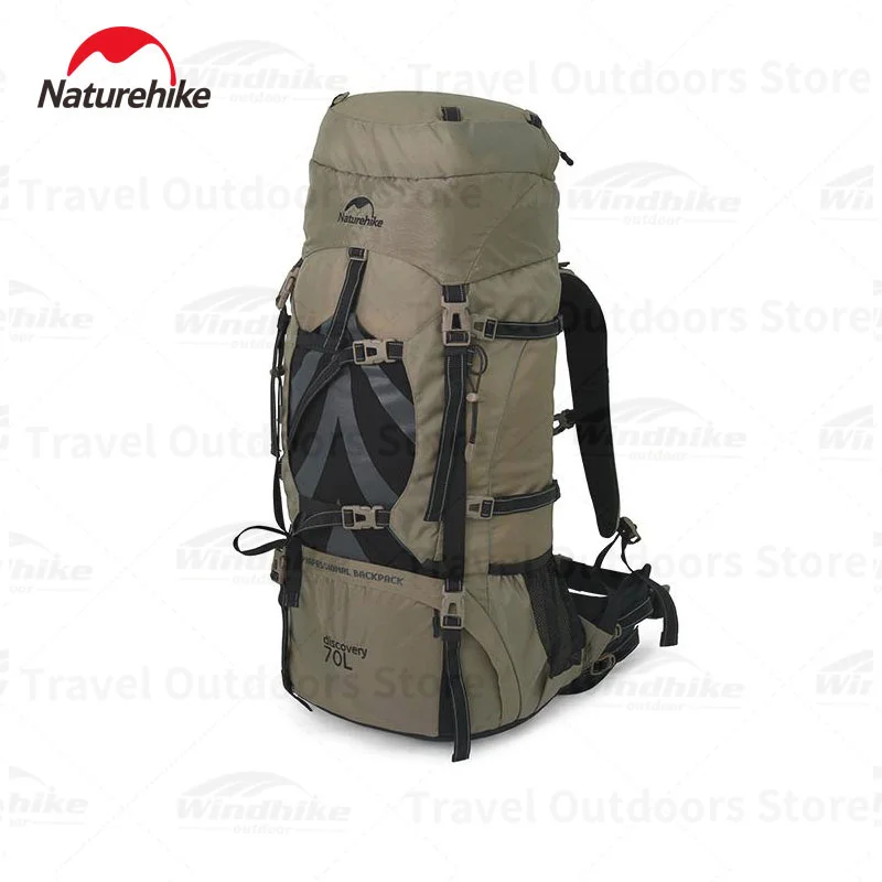 Naturehike Tourist Backpack 70L Camping Hiking Backpacks Big Outdoor Bag Backpack Mountaineering Large Capacity Sport Bag