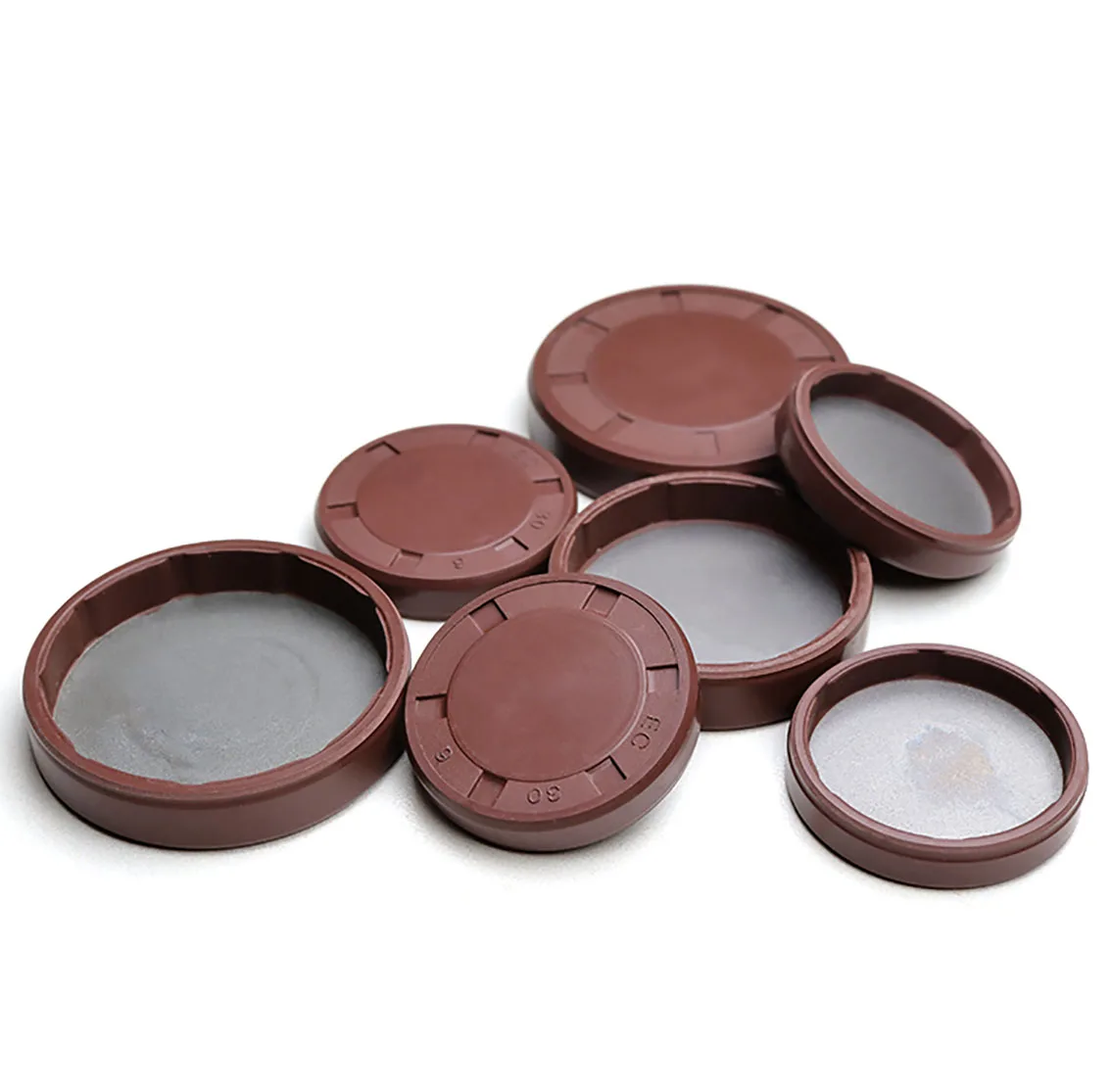 1Pcs OD 8-290mm FKM EC/VK Type Oil Seal Fluoro Rubber End Cap Cover Plug Seal Reducer Shaft Retarder Oil Cap