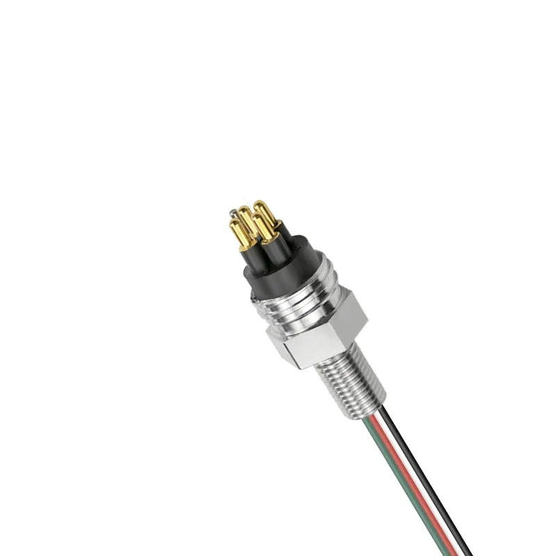 Pluggable connectors for submarine cameras marine seismic systems deep underwater cable connection bulkhead connectors