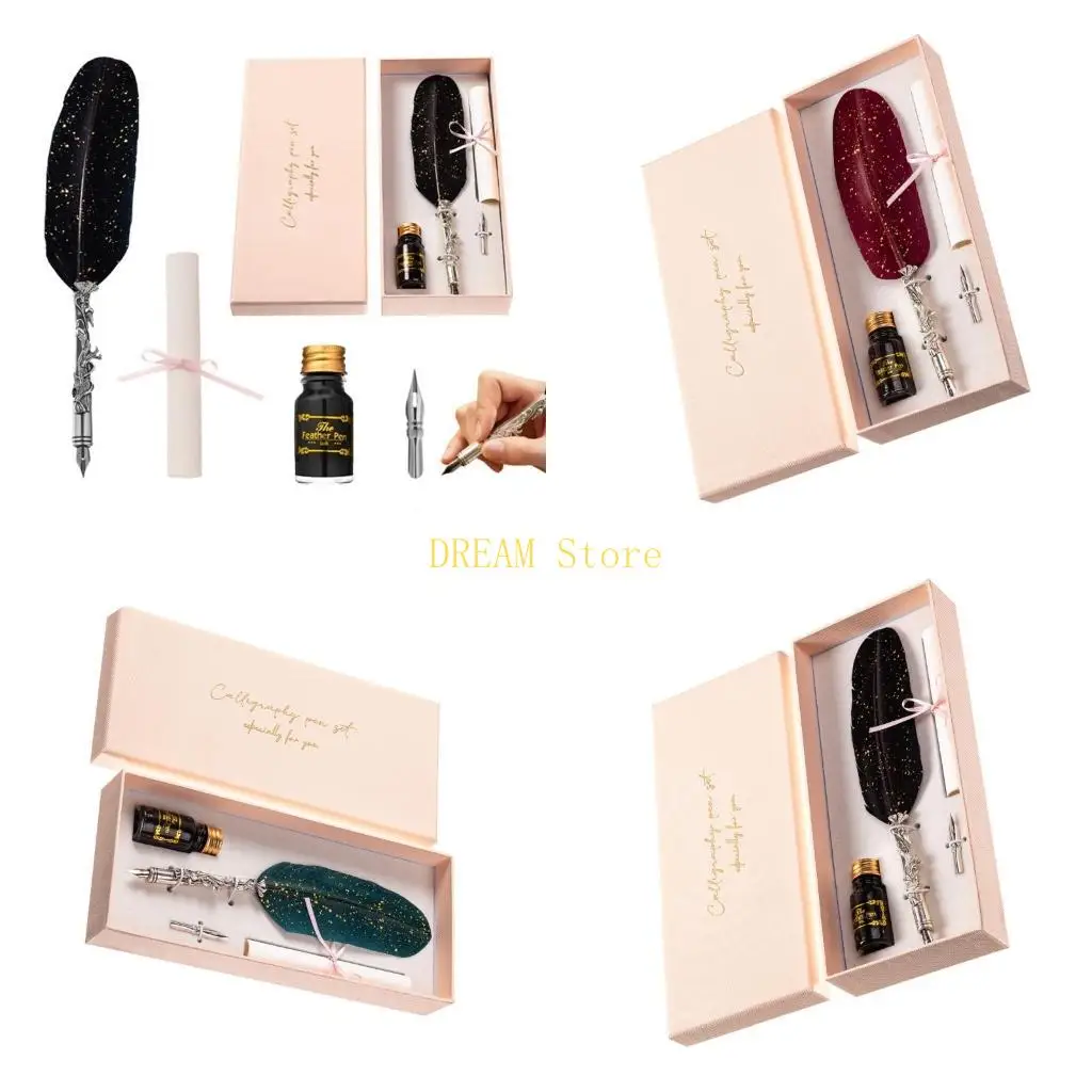 

Vintage Dip Pen with Pen Nib and for Gothic best sale