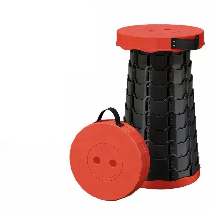 Upgraded Portable Foldable Folding Stool Retractable Folding Camping Stool Suitable For Adults Outdoor Fishing Gardening view 3
