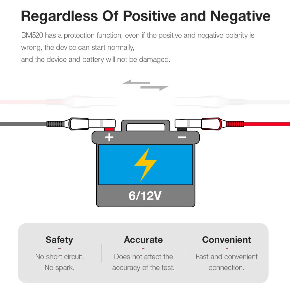 6V/12V Battery Capacity Tester Car Battery Tester Auto Tools Mechanical Universal Car Accessories For Garage Workshop BM580