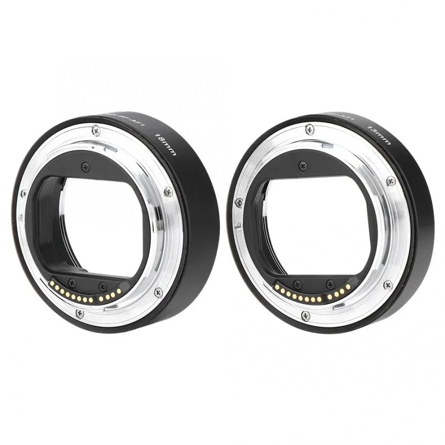 Meike MK-RF-AF1 Lens Adapters Metal Auto Focus Macro Extension Tube Ring 13mm 18mm for Canon EOS R EOS RP RF Series