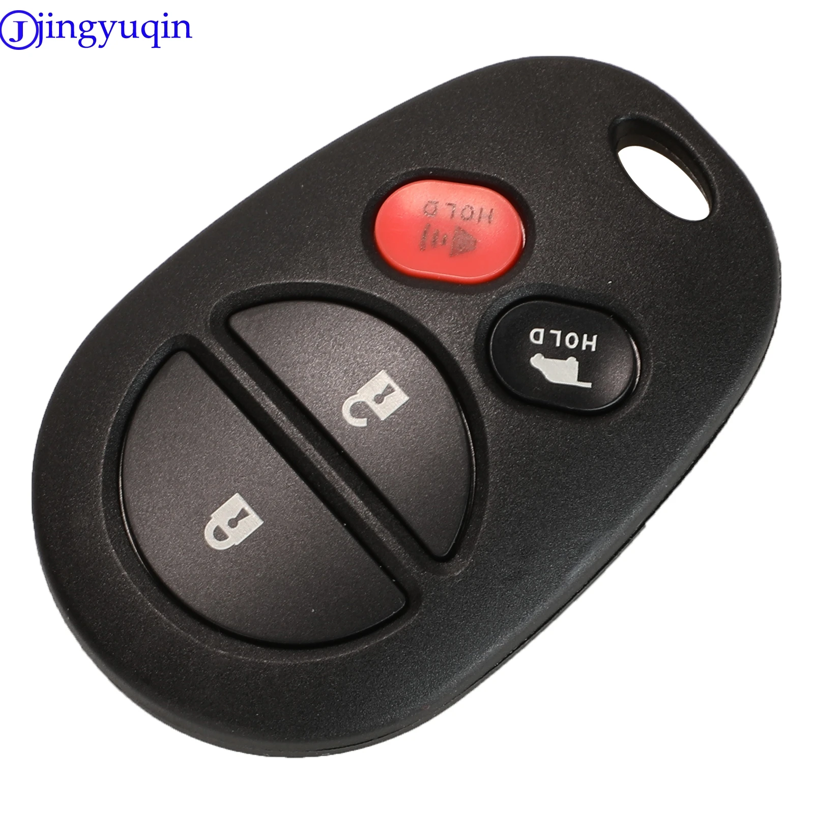 jingyuqin Remote Car Key Fob Case Cover For Toyota Sienna 2004 2005 2006 2007 2008 2009 2010 2011 2012 2013 FCC