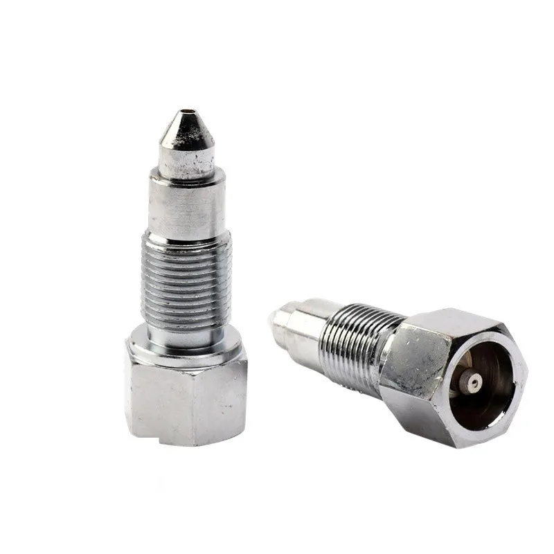 For Hyundai R215-7 Lonking 6215 6220 6225 D Liugong LG922D Tensioning Cylinder Chain Nozzle Butter Nozzle Stainless Steel