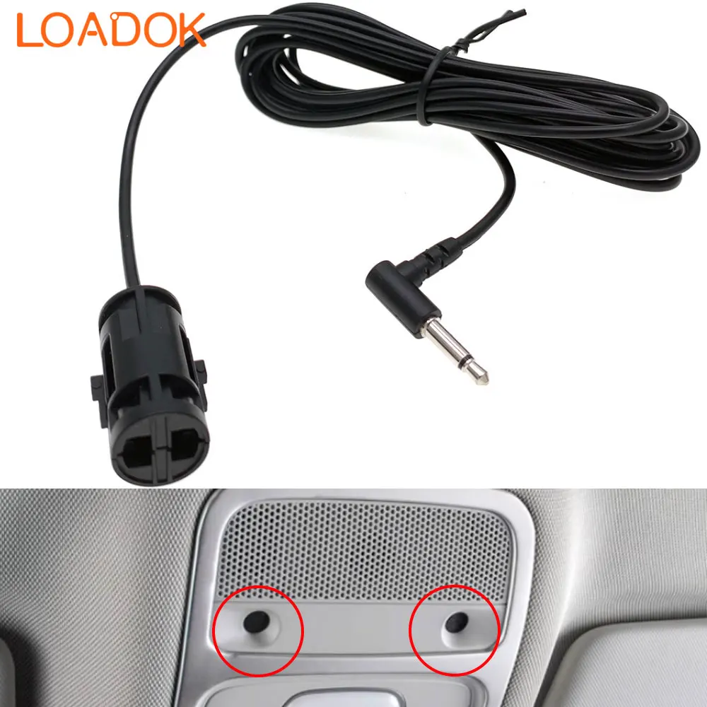 3.5mm Car Radio Bluetooth Microphone Adapter Cable for Audi A1 A3 A4 Q5 TT NewMMI 3G+ A6 Q5L Volkswagen B7 B8 Golf7 MIB Android