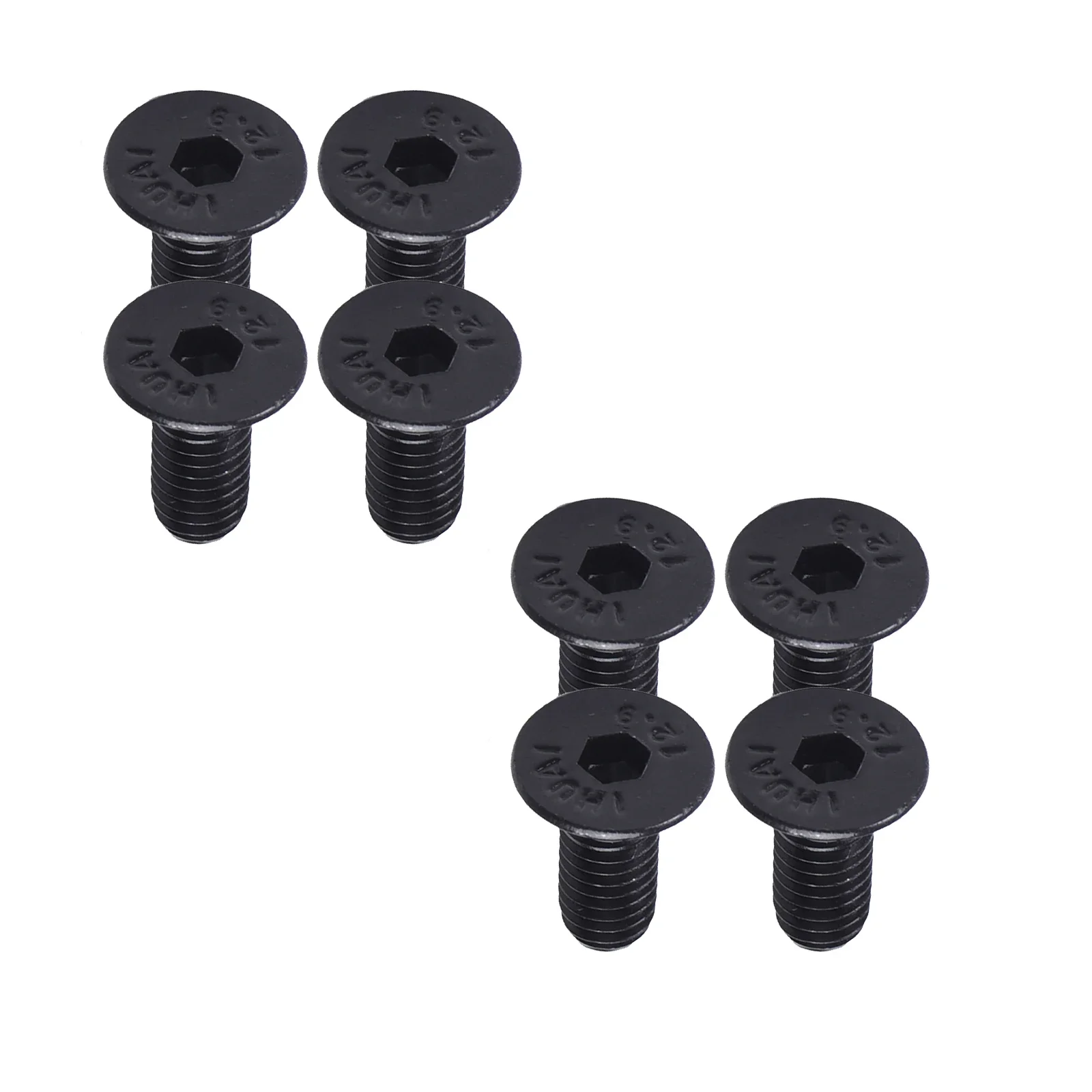 8pcs Mountain Bike Cleat Mounting Screws 10.9 High Strength Steel Bike Accessories For SPD Self-locking Pedal Locks