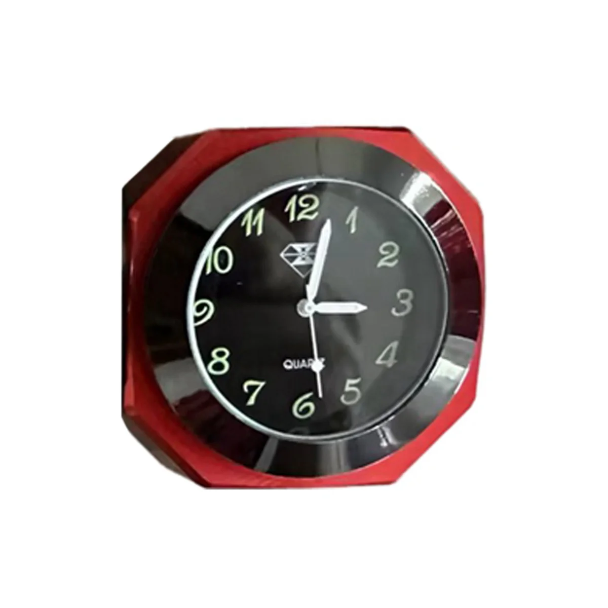 Motorcycle Clock Waterproof Mount Quartz Clock Watch Luminous Clock for 22-28mm Handlebar Styling Black