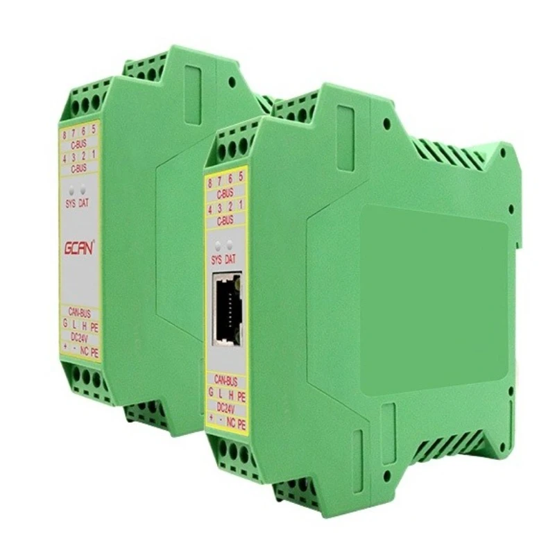 

Modbus TCP RTU To CAN Bus Protocol Converter Ethernet Serial Port To CANopen Gateway Industrial Grade GCAN-204 GCAN-205