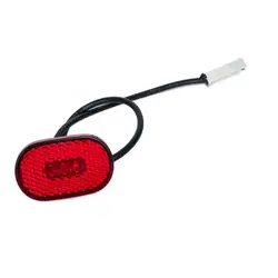 Luz de freio para xiaomi mi scooter elétrico pro 2 traseira lâmpada led skate stoplight luzes da cauda peças