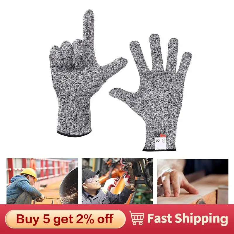 Kitchen Gardening Hand Protective Gloves Working Gloves Mittens Women Men's Safety Gloves