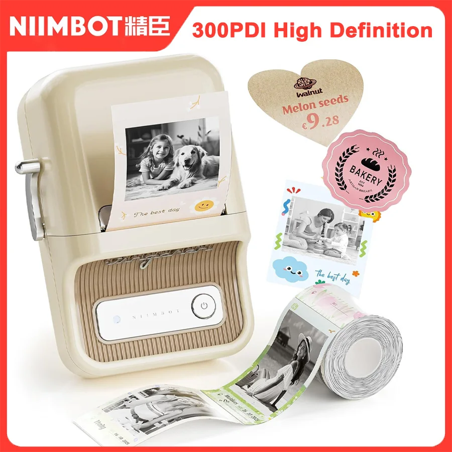 �y�Z�[�����zNiimbot B21 Pro 300DPI �T�[�}���v�����^�[ ���x���v�����^�[ �M�t�g/DIY�N���G�C�e�B�u/�}�[�L���O/����/�ʐ^/���x��/�ƒ�/�I�t�B�X/�r�W�l�X�p B1