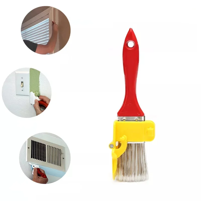 Paint Trimmer Multi-Function Brush Paint Roller Latex Wall Isolation Brush Corner Paint Brush Tool Improvement