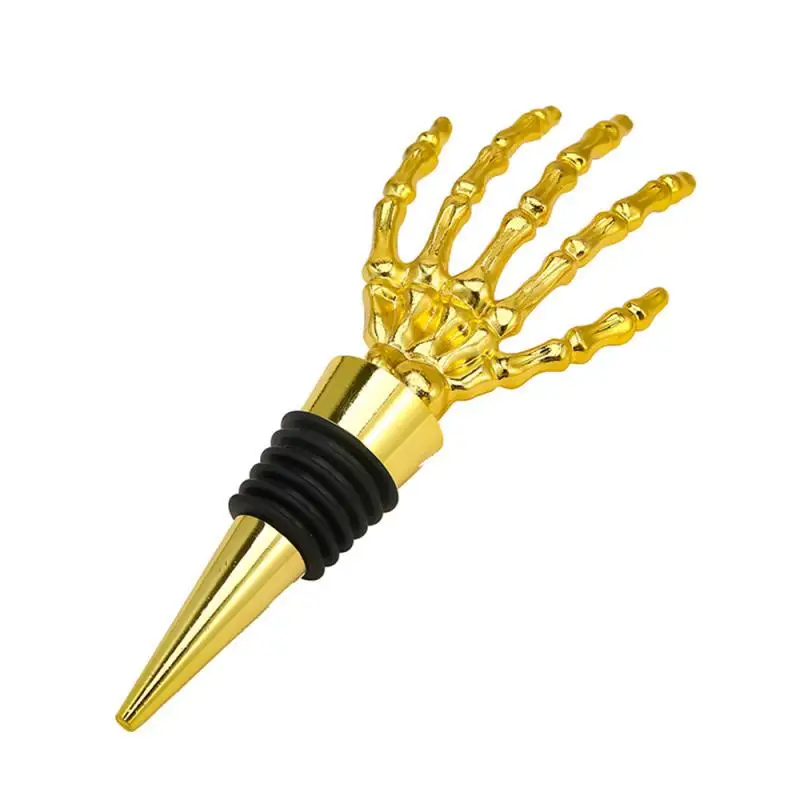 النبيذ مثبت زجاجي أسلوب بسيط فراغ ختم تأخير الأكسدة اليد العظام على شكل إبقاء النبيذ Freash بار اكسسوارات الديكور الإبداعية #4