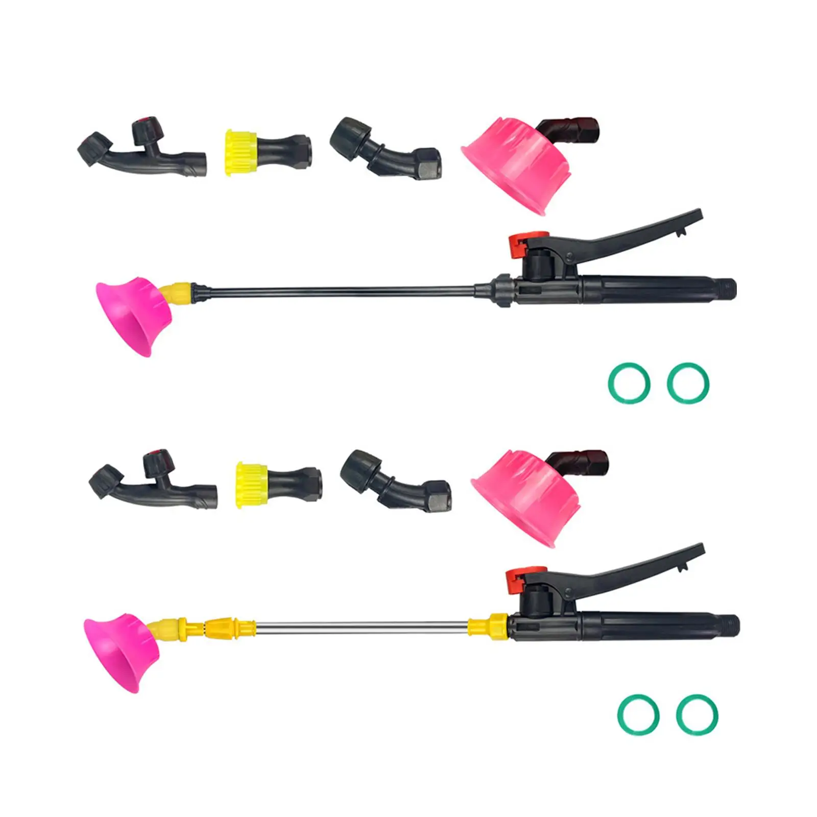 Retractable Sprayer Rod Electric Sprayer Adjustable Watering Can Watering Wand Sprayer Extension Pole Rod for Tree Outdoor