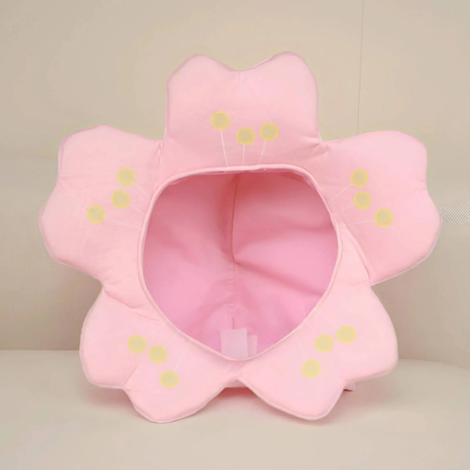 

Костюмная шляпа с цветами вишни, легкая, с мягкой текстурой, для фотосессий, в виде розовых цветов, мультяшный головной убор